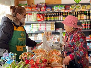 青岛西海岸供销社守护春节“菜篮子”